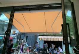 MÁI CHE NGOÀI TRỜI HỆ TỰ ĐỘNG