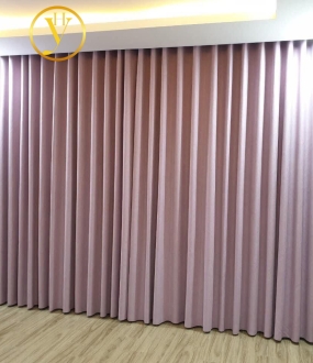 Mẫu rèm vải bố - RVB01