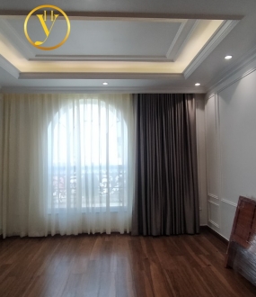 RÈM VẢI GẤM+ VOAL LỤA SR 112-4
