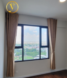 RÈM VẢI GẤM TRƠN 