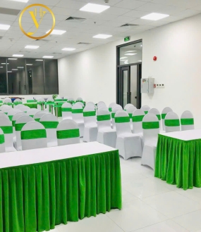 KHĂN BÀN ÁO GHẾ HỘI NGHỊ VẢI THUNG