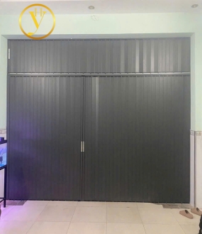 CỬA XẾP LÁ NHÔM ĐẶC MF
