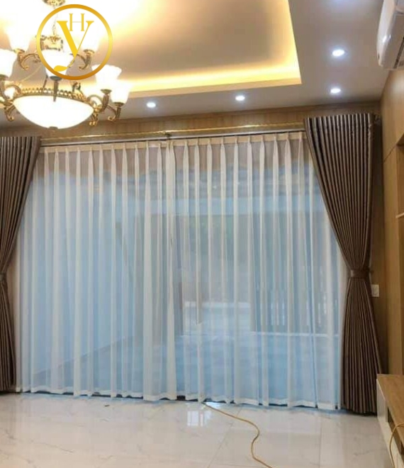 RÈM VẢI GẤM+ VOAL LỤA SR 112-4