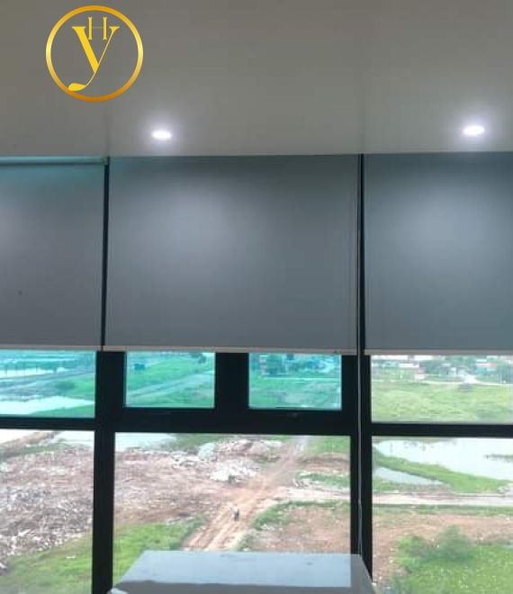 rèm cuốn trơn