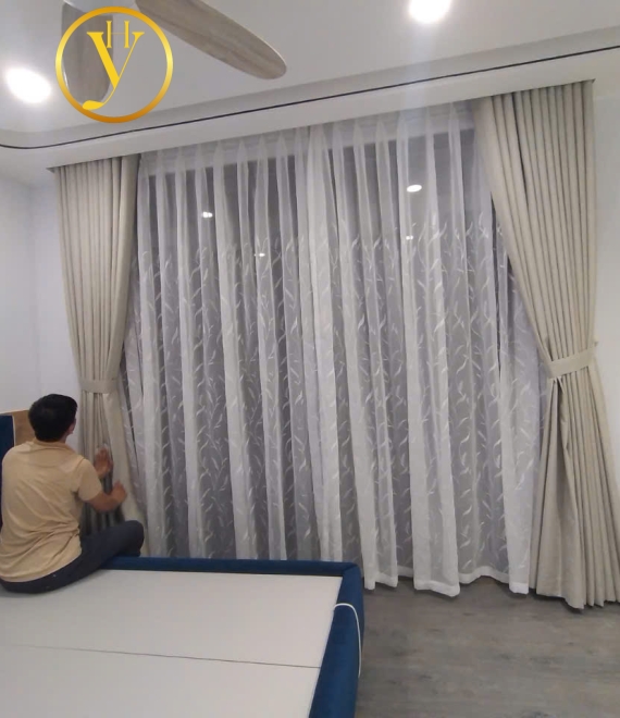 MÀN VẢI HAI LỚP  