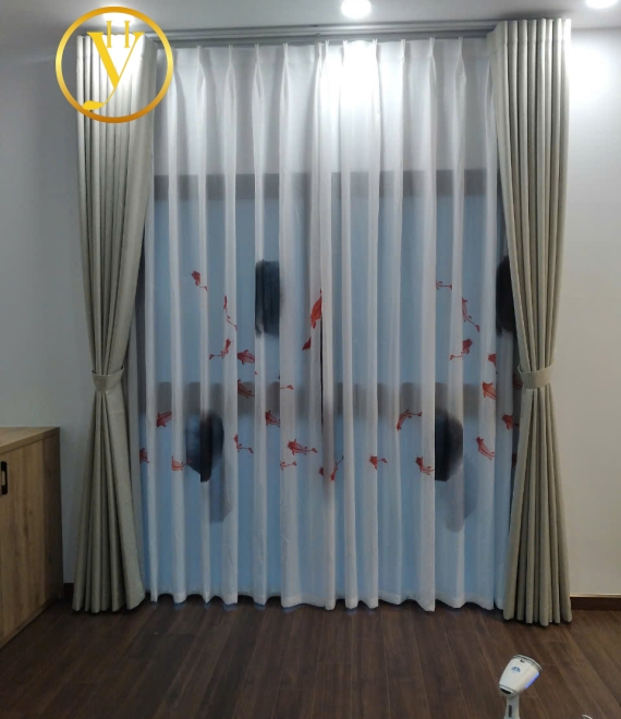 MÀN VẢI HAI LỚP  