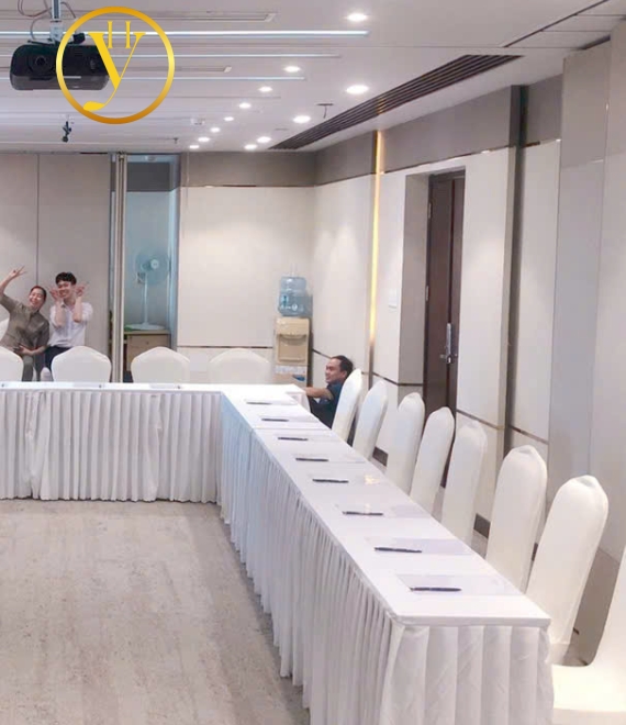 KHĂN BÀN ÁO GHẾ HỘI NGHỊ VẢI THUNG