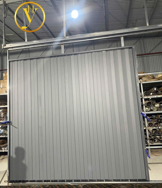 CỬA XẾP LÁ NHÔM ĐẶC MF