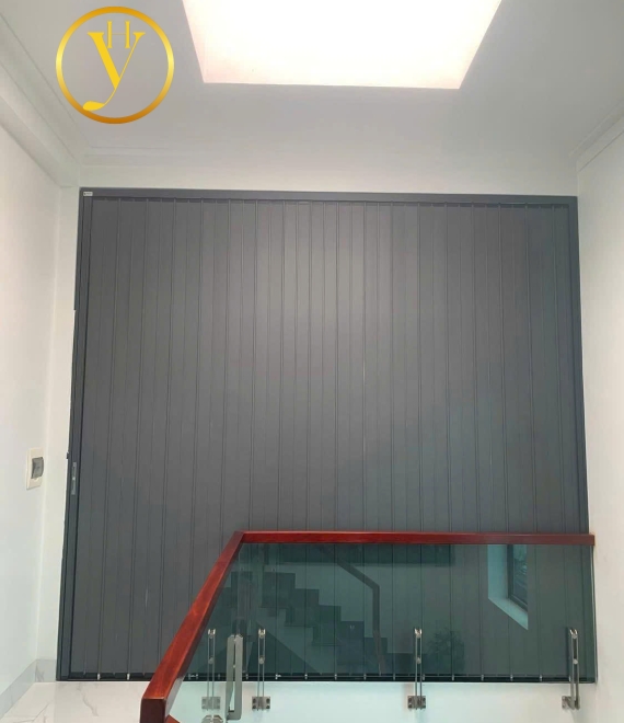 CỬA XẾP LÁ NHÔM ĐẶC MF